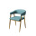 蓝色-餐椅