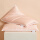 蚕丝纤维枕-粉色-低枕(压下约3厘