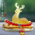 琉璃鹿黄色+貔貅红玛瑙送防滑垫香水 礼盒包装