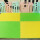 A级黄绿叶子纹 每片+4根边条
