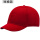 红色短檐3D网帽 4.5cm帽檐