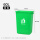 60L绿色长方形桶 送1卷垃圾袋