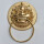 直径10厘米黄铜色实心环（一个）