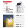 (白框)太阳能防水壁灯8只装(照亮