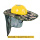 黄色风扇帽+升级迷彩透气遮阳帽【冰袖