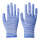 12双蓝色条纹尼龙手套