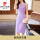 6031紫色连衣裙