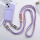 紫罗兰 肤感卡包+时尚挂绳