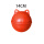 14cm双耳浮球（红色）