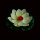 10个白色【18CM】双层花瓣带纹路带荷