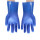 蓝磨砂手套:3双