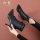 黑色单鞋9厘米