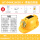 智能四风扇双空调帽/黄色16000蓝牙+太阳能