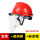 红色安全帽+支架+PVC屏防护