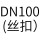 DN100(丝扣)