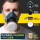 软硅胶防尘毒面具+4包活性炭+40