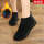 E601黑色 加绒棉鞋