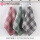 挂绳方巾3条装灰+绿+红