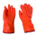 30cm荧光红色防水防冻手套-1双装 开司米绒-防