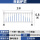 市政护栏普通款0.8米高/每米