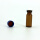 棕色广口卡口瓶+红盖+P2158-17