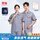 夏季短袖灰色立体兜套装