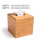 方形卷纸盒：12.5X12.5X12.5cm