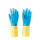 J6402氯丁橡胶防化手套黄蓝色