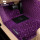 绣花毯-紫色款