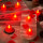 心形电子蜡烛红色(24个)送花瓣