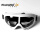 X400白框 透明镜片 送眼镜袋+擦布