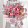 33朵粉玫瑰与康乃馨混搭| DS343