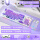 紫白潘多拉【无线键鼠套装】(送桌垫+防尘盖+拔轴器