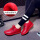 001PU女棉鞋-红色 标准码