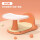 橙色洗澡椅+PU垫+托盘