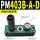 PM403B-A-D 带指针真空表