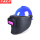 变光款高空面罩+蓝色安全帽国标