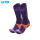 滑雪羊毛袜-女款紫色