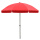 红色2.4米三层伞架双层银胶涂层