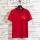 CHINA旗胸标红色 100%棉T恤