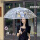 长柄帕恰狗透明雨伞