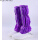紫色色高筒鞋(PU底网面)