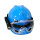 手电+护目镜+头盔（蓝色）