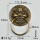 直径14厘米古铜色实心环（一个）