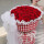 【求婚告白】33朵红玫瑰小香风款+白纱蝴蝶