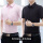 (两件装)粉红+黑色 短.袖衬衫