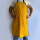 黄色整皮围裙60*90厘米
