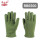 安全口绒布保暖手套绿色（10双装