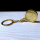 黄铜比特一枚30mm带钥匙环