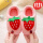 草莓棉鞋